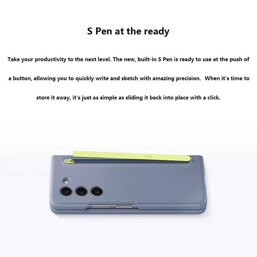Galaxy Z Fold Series Flexi Shield Slim S-Pen Slot Edition Case