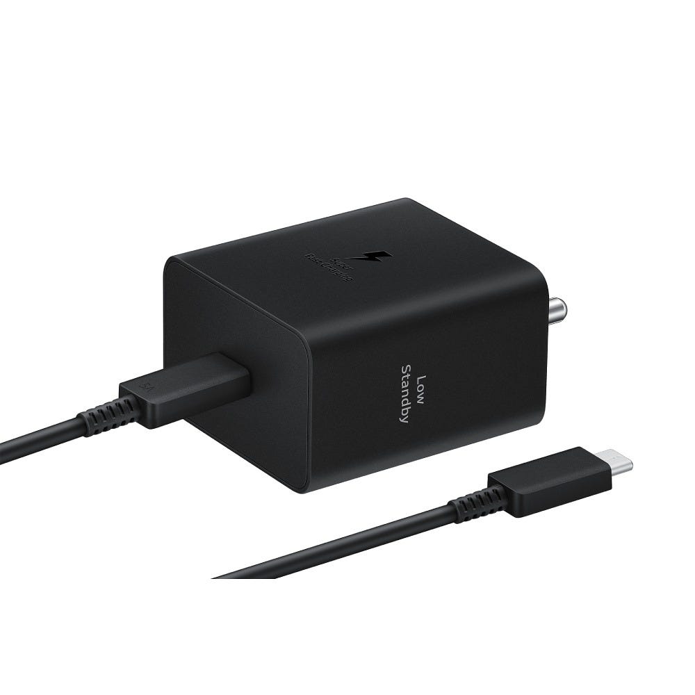Samsung 45 W Type-C Travel Adaptor with Cable (Black) 1 year warranty