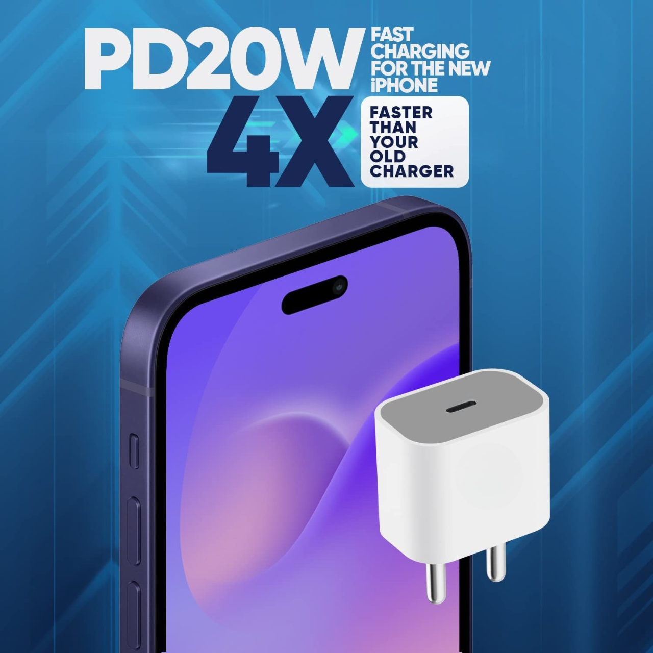 20W USB-C Power Adapter | iPhone 12–17 | 1 Year Warranty