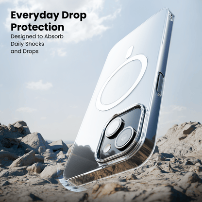 iPhone Transparent Case with Magsafe & IC Animation. | Lifetime Warranty | 7 Day Return
