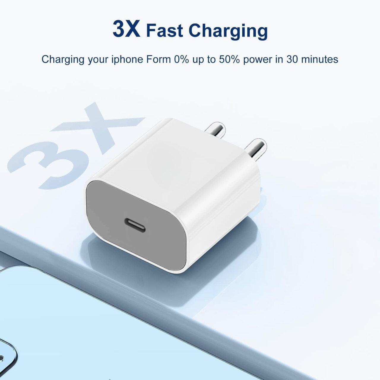 20W USB-C Power Adapter | iPhone 12–17 | 1 Year Warranty