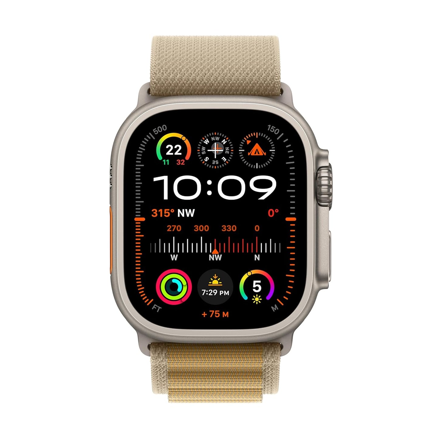 EthoWatch Ultra 2 Smart Watch, Sports Watch with Premium, Bright Retina Display Bluetooth Calling with ON/OFF Logo and FREE 2 extra strap