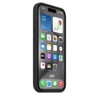 IPhone series Silicone Case with MagSafe – Black