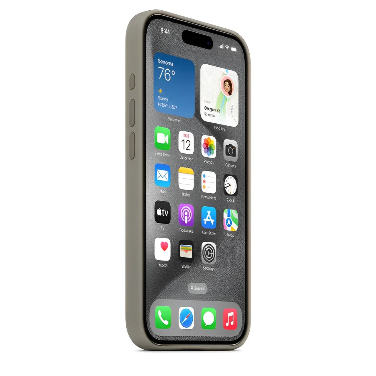 IPhone series Silicone Case with MagSafe - Clay