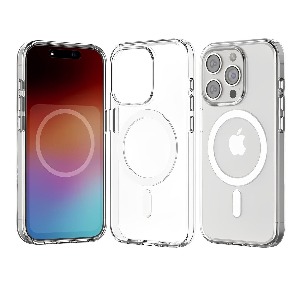 iPhone Transparent Case with Magsafe & IC Animation. | Lifetime Warranty | 7 Day Return