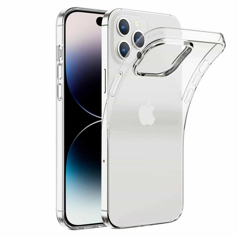 iPhone Transparent MagSafe Case | Anti-Yellow Cover + 4 FREE Gifts (Cable protector + Camera Lens Protector + Tempered Glass + sticky pad)